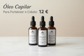 Oleo capilar  contra queda de cabelo